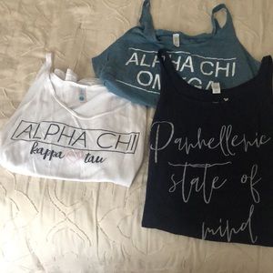 Alpha Chi Omega Tank Top Bundle
